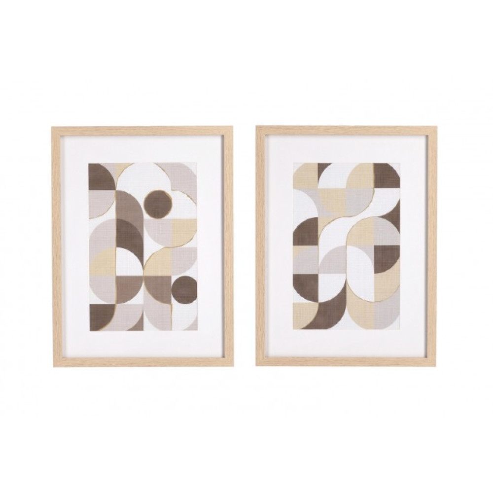 Bizzotto НАБІР 2 КАРТИН W-РАМА SHERLEY 631 30X40 Bizzotto НАБІР 2 КАРТИН W-РАМА SHERLEY 631 30X40