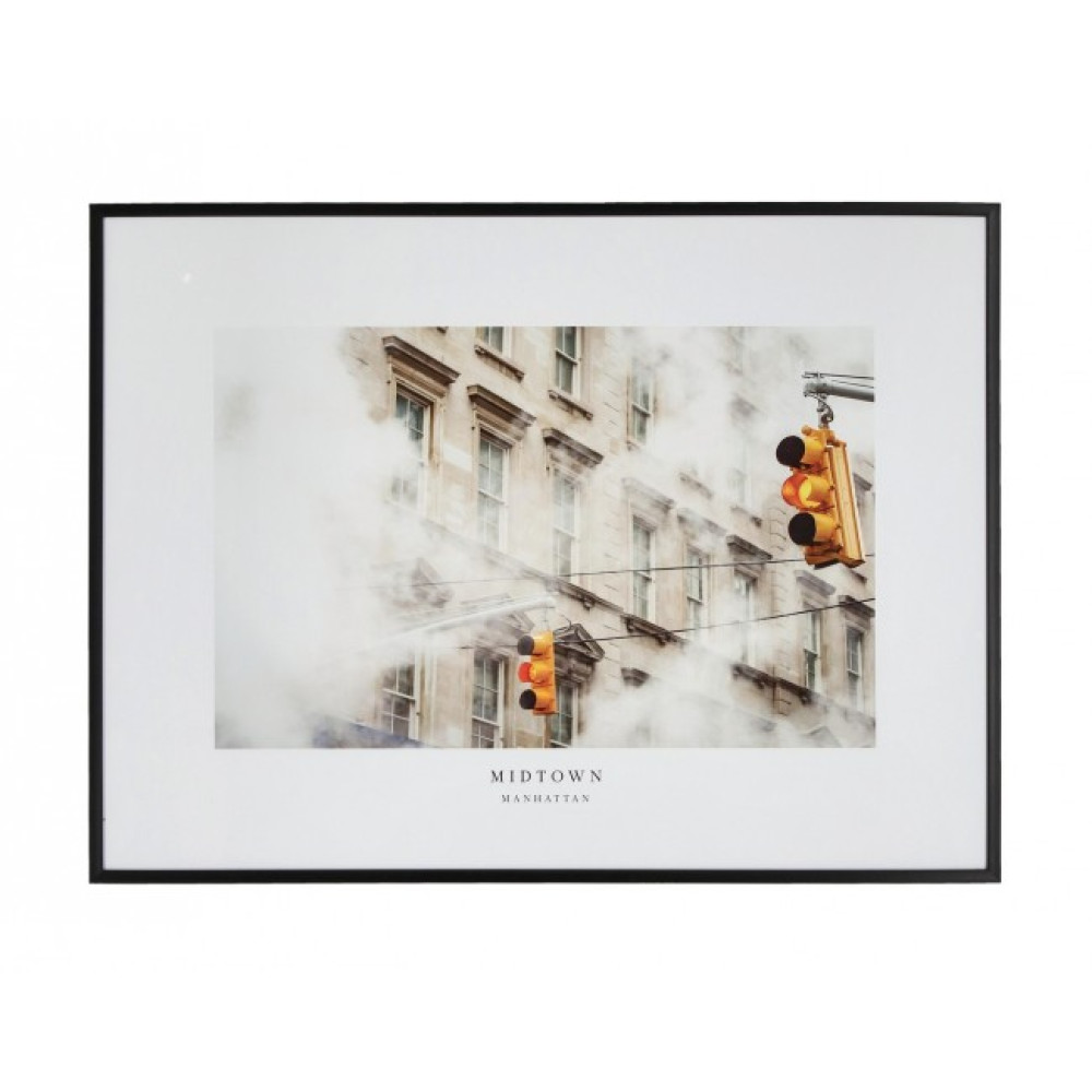 Bizzotto DOWNTOWN PRINT W-FRAME 684 60X80