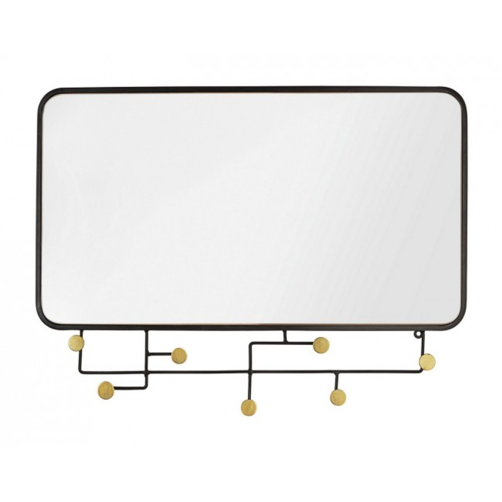 Bizzotto KORBIT ДЗЕРКАЛЬНА W-ВІШАЛКА Т15 Bizzotto KORBIT ДЗЕРКАЛЬНА W-ВІШАЛКА Т15