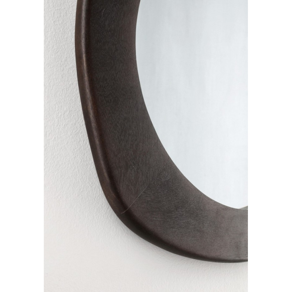 Bizzotto DUDHI ТЕМНО-КОРИЧНЕВЕ ДЗЕРКАЛО W-РАМА D54,5