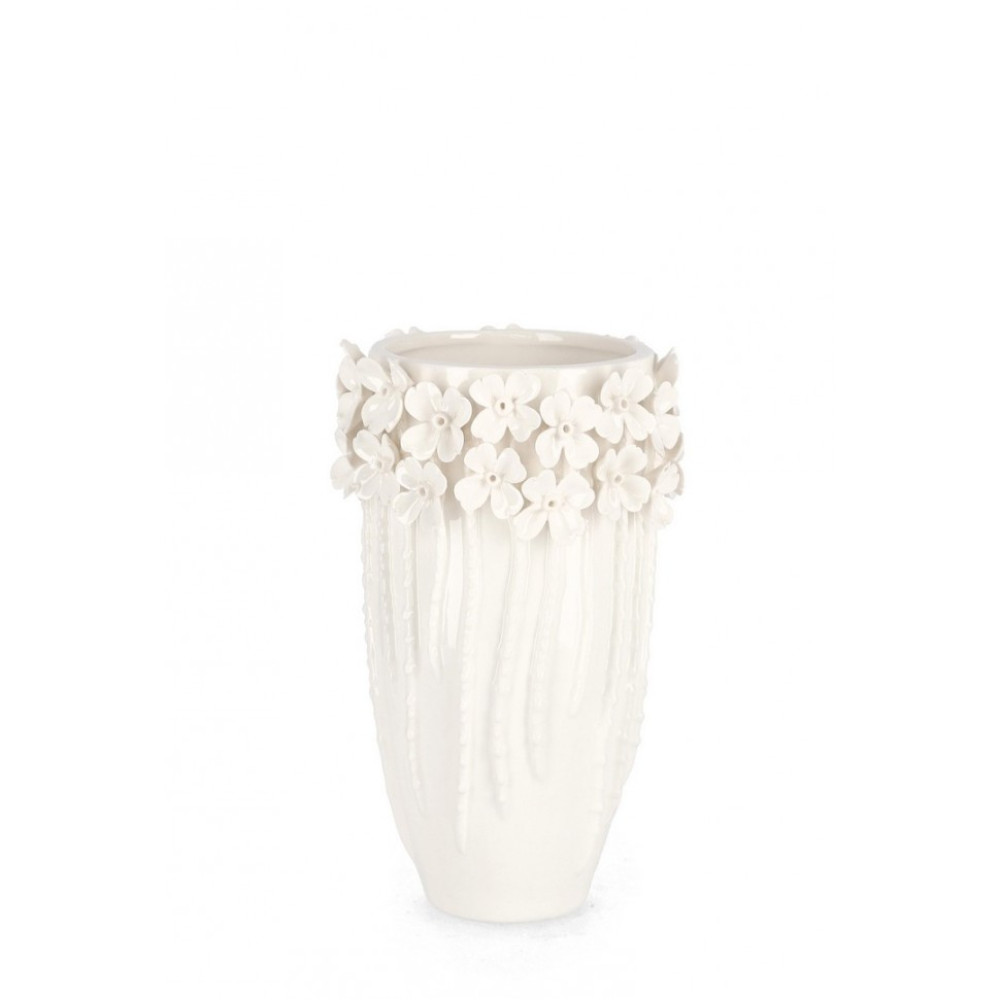 Bizzotto ДЕКОРАТИВНА ВАЗА СКАРБ БІЛА H22