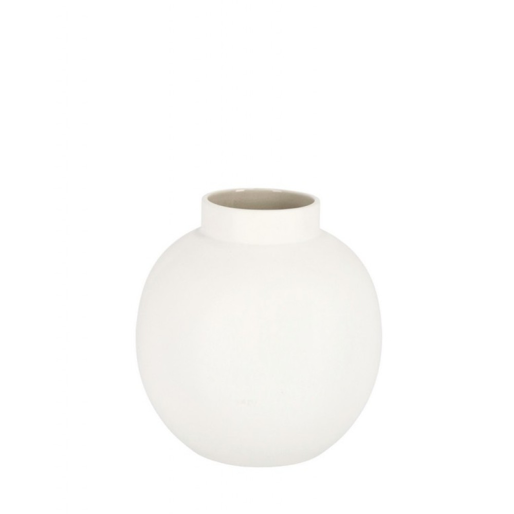 Bizzotto ВАЗА СЕРВО-БІЛА ЛАКУВАНА H21,5