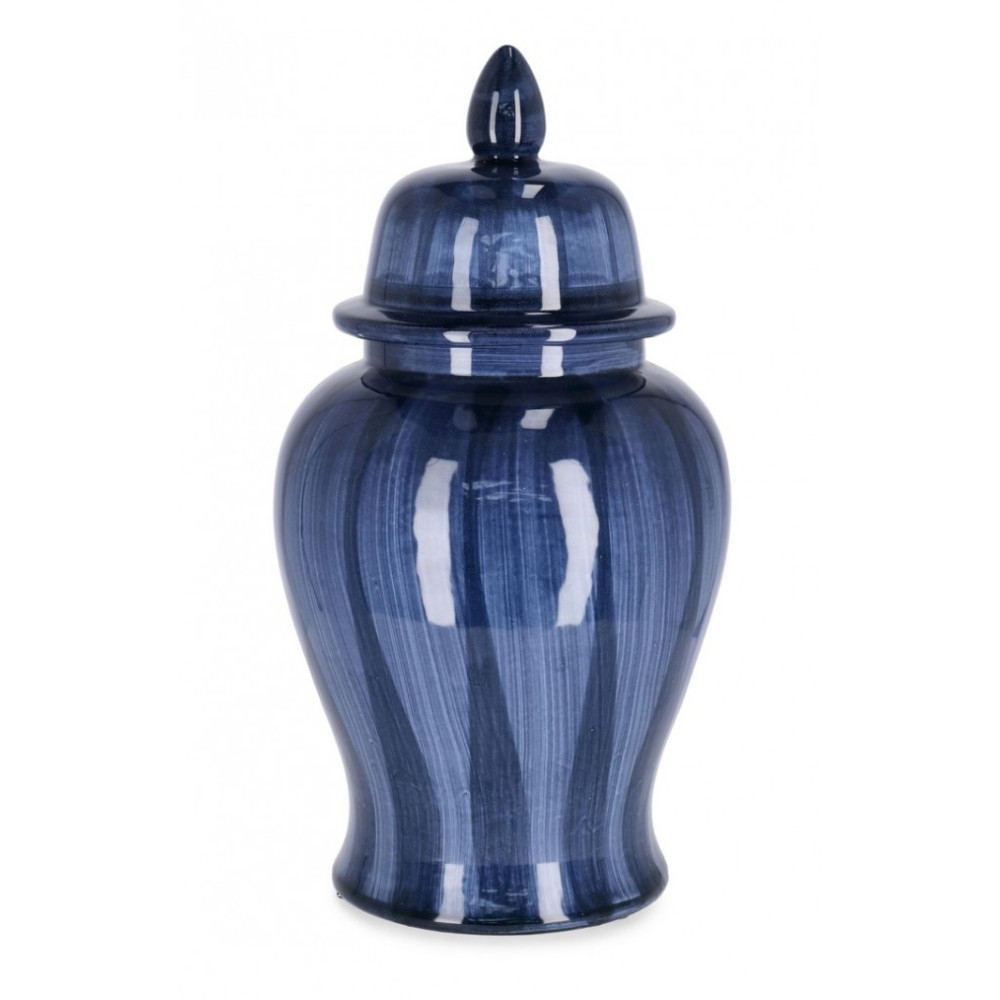 Bizzotto ЮАНЬ СИНЯ ВАЗА CER W-КРИШКА H43