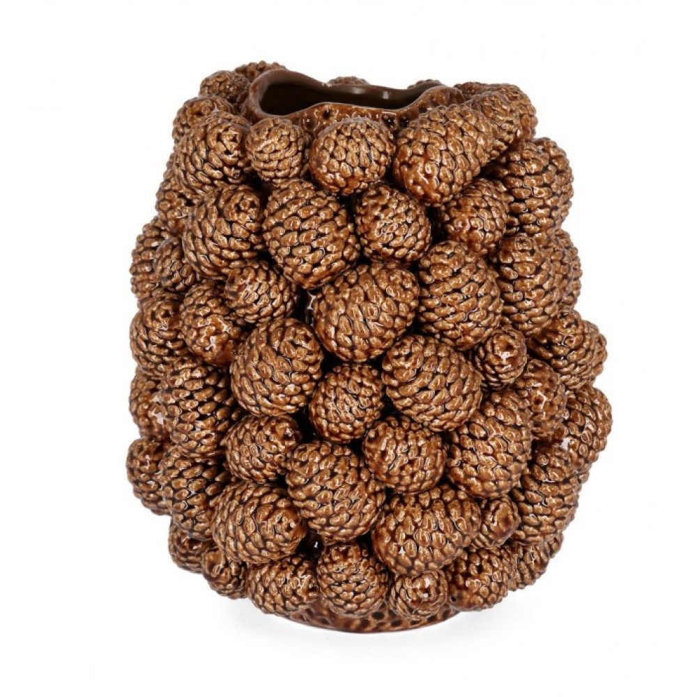 Bizzotto ВАЗА PIGNA КОРИЧНЕВА H37,5 Bizzotto ВАЗА PIGNA КОРИЧНЕВА H37,5