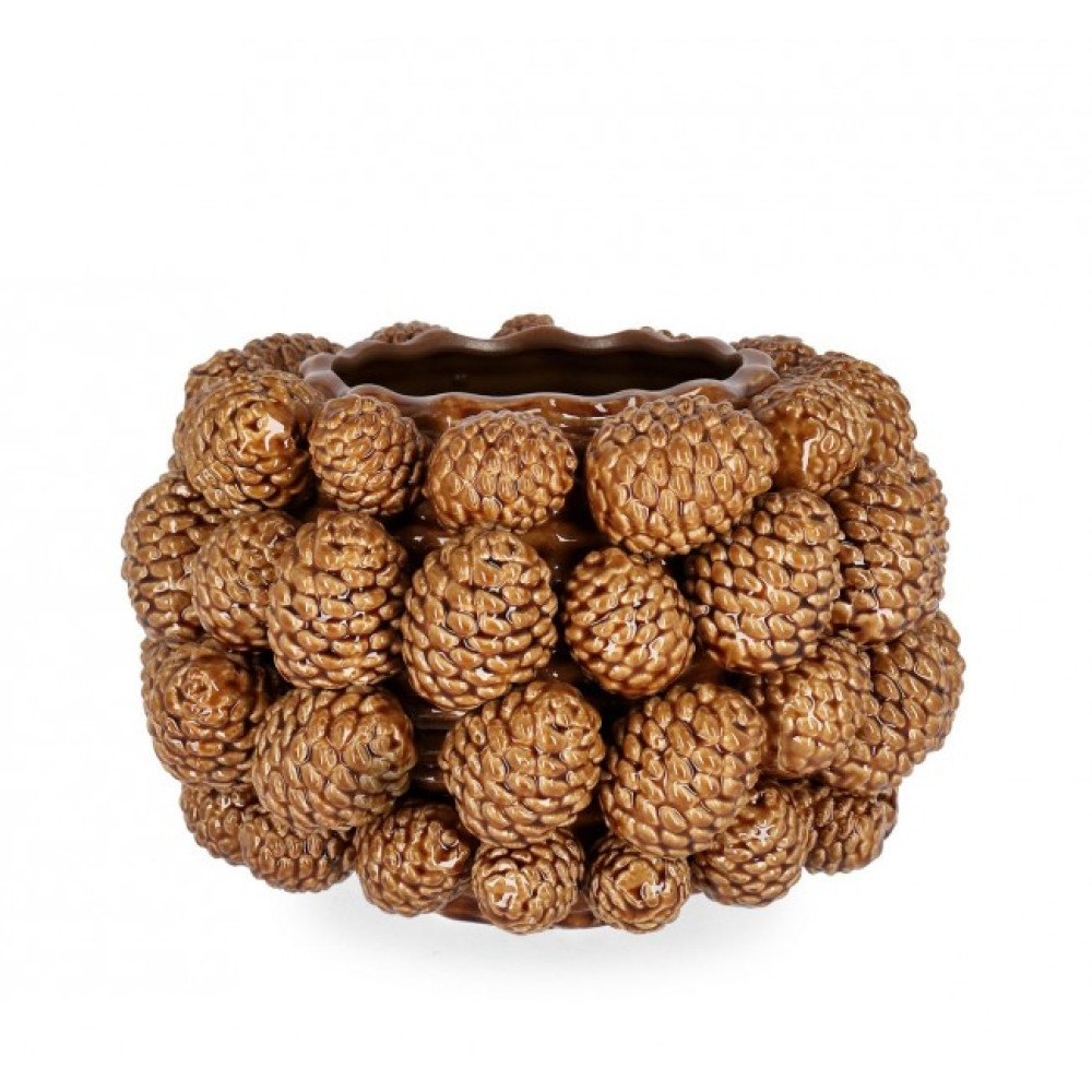 Bizzotto ВАЗА PIGNA КОРИЧНЕВА H22,5 Bizzotto ВАЗА PIGNA КОРИЧНЕВА H22,5