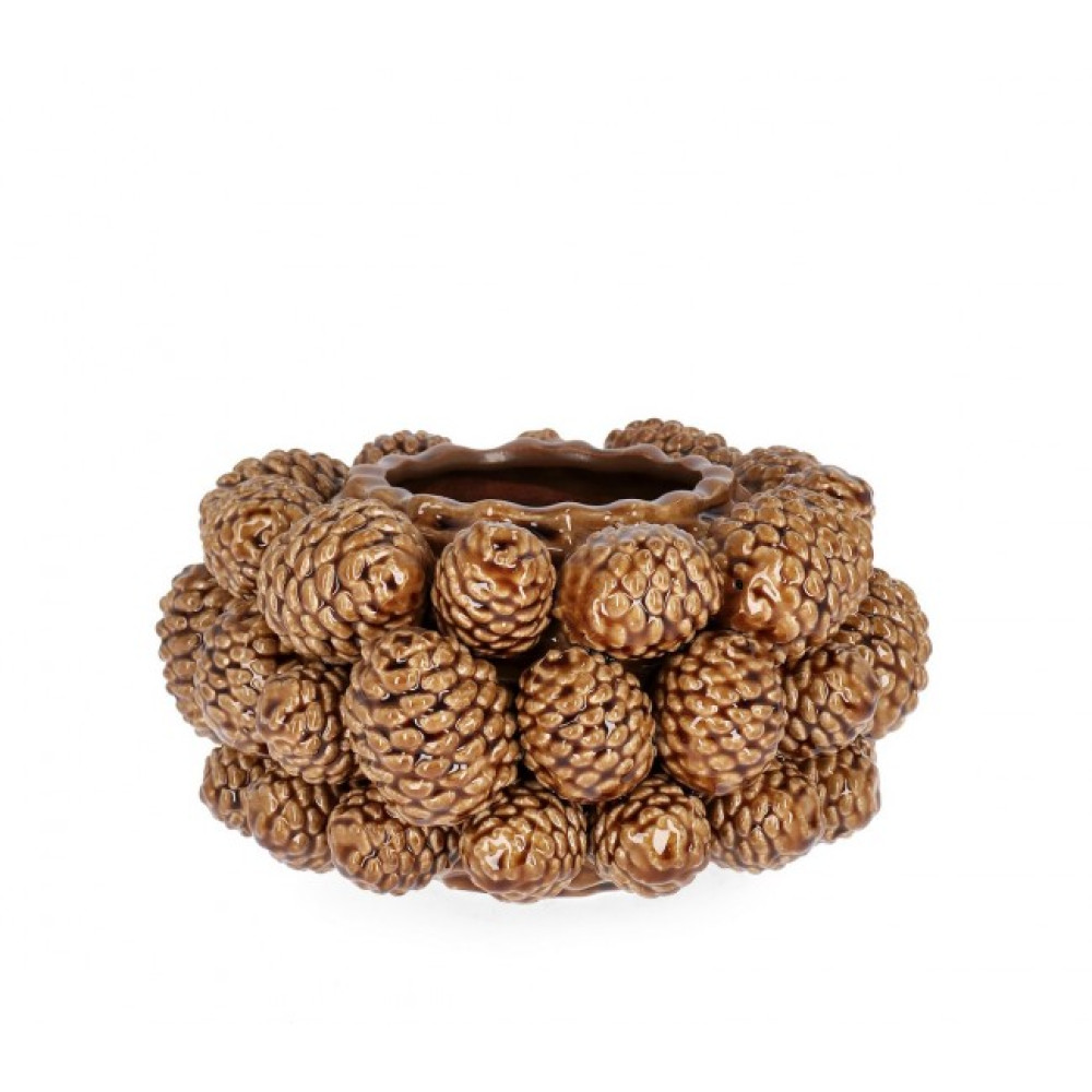 Bizzotto ВАЗА PIGNA КОРИЧНЕВА H15 Bizzotto ВАЗА PIGNA КОРИЧНЕВА H15