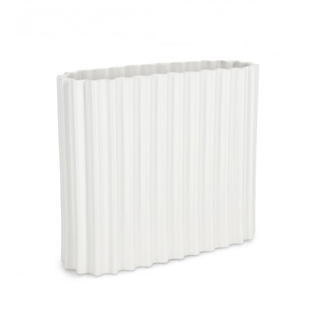 Yes HOLAF ОВАЛЬНА БІЛА ВАЗА 36X30H