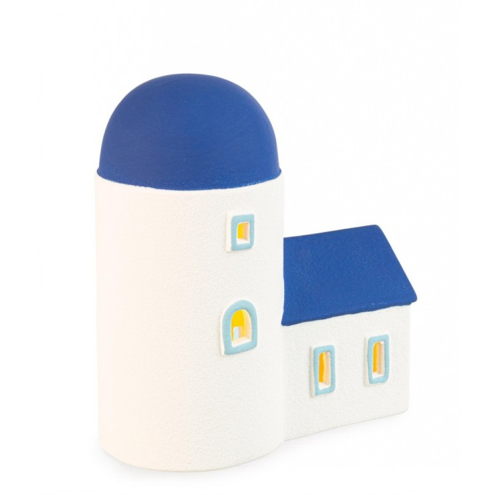 Yes ГРЕЦЬКИЙ БІЛО-СИНІЙ ДЕКОР ДІМУ W-LED