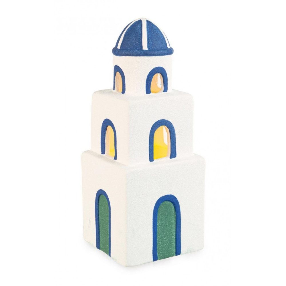 Yes ГРЕЦЬКИЙ WH-BLUE TOWER DECOR W-LED