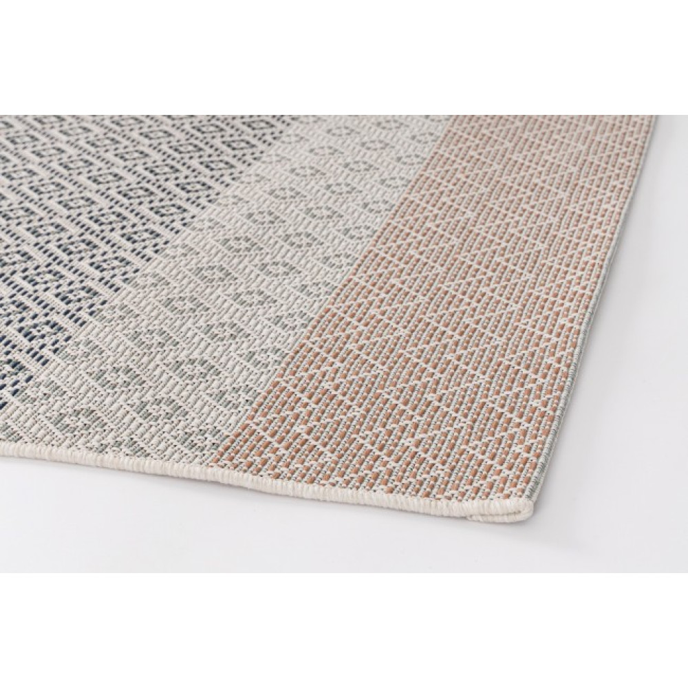 Bizzotto Килим LEEV БЕЖЕВО-СИНИЙ-ПОРАНШЕВИЙ 160Х230 Bizzotto Килим LEEV БЕЖЕВО-СИНИЙ-ПОРАНШЕВИЙ 160Х230