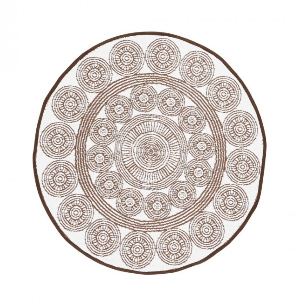 Bizzotto Килим RASHT БІЛО-КОРИЧНЕВИЙ D150