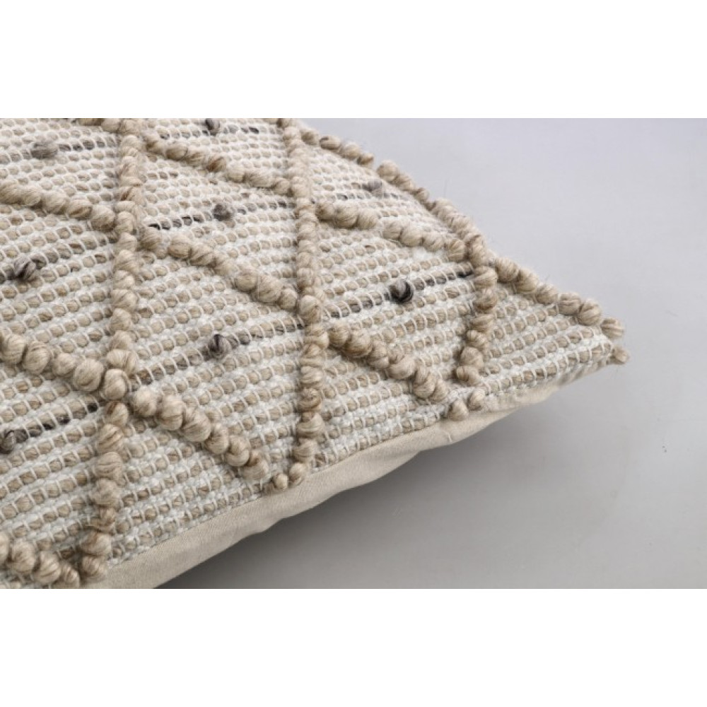 Bizzotto CHANDER WHITE-НАТУРАЛЬНА ПОДУШКА 80Х80