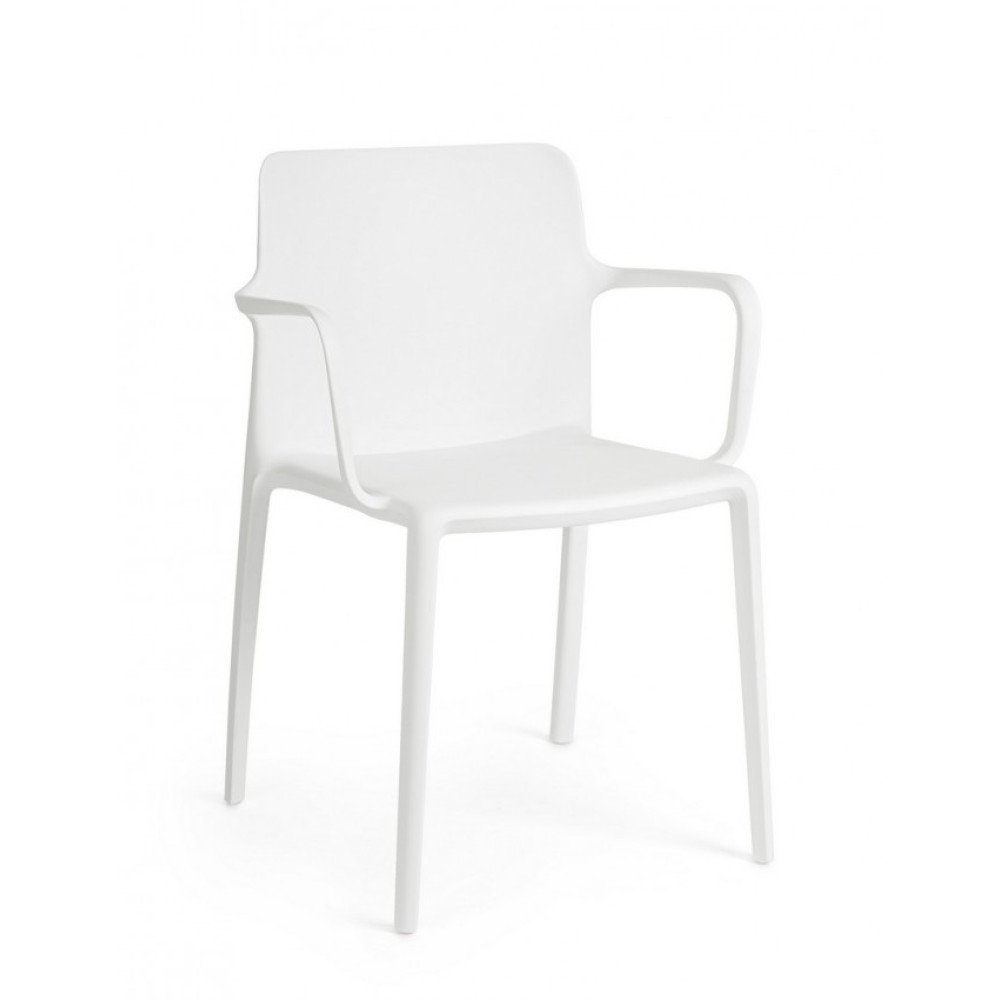 Yes CHLORIS WHITE КРІСЛО W-ПІДЛОКИТНИК