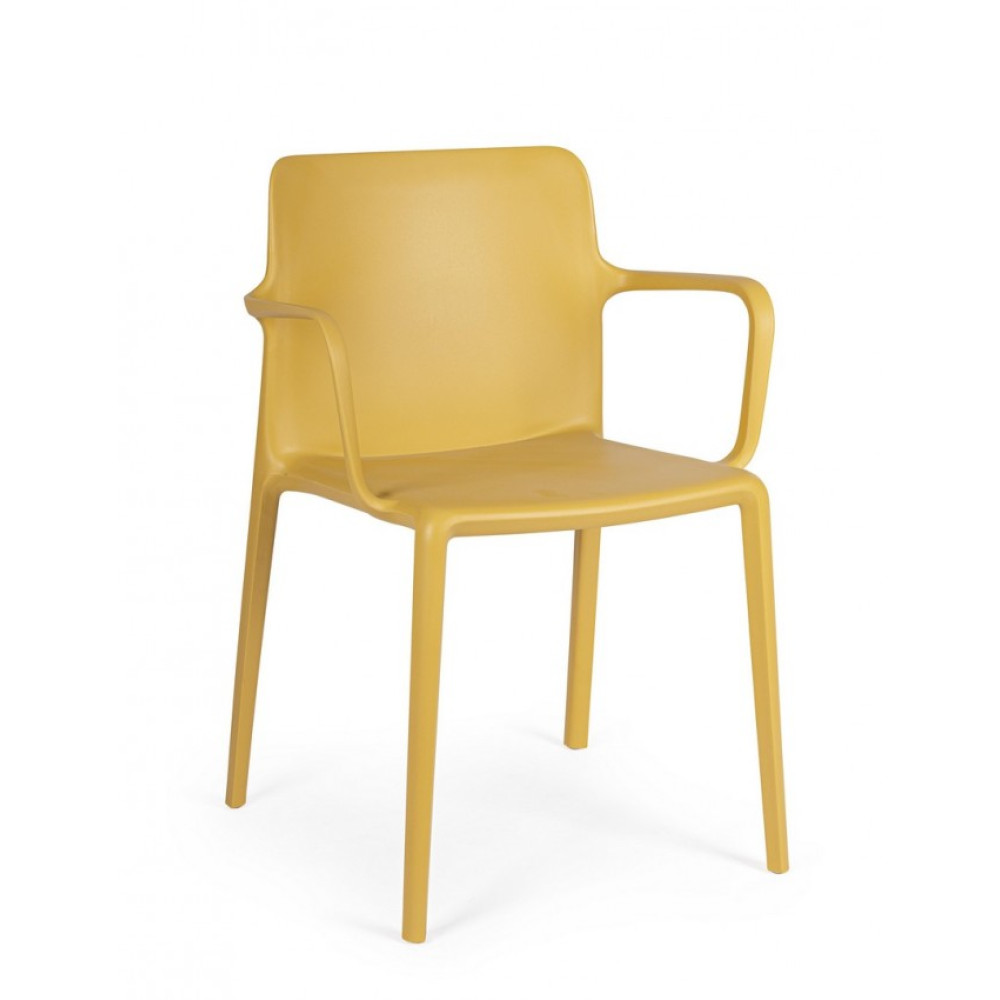 Yes КРІСЛО CHLORIS GREY W-ПІДЛОКИТНИК