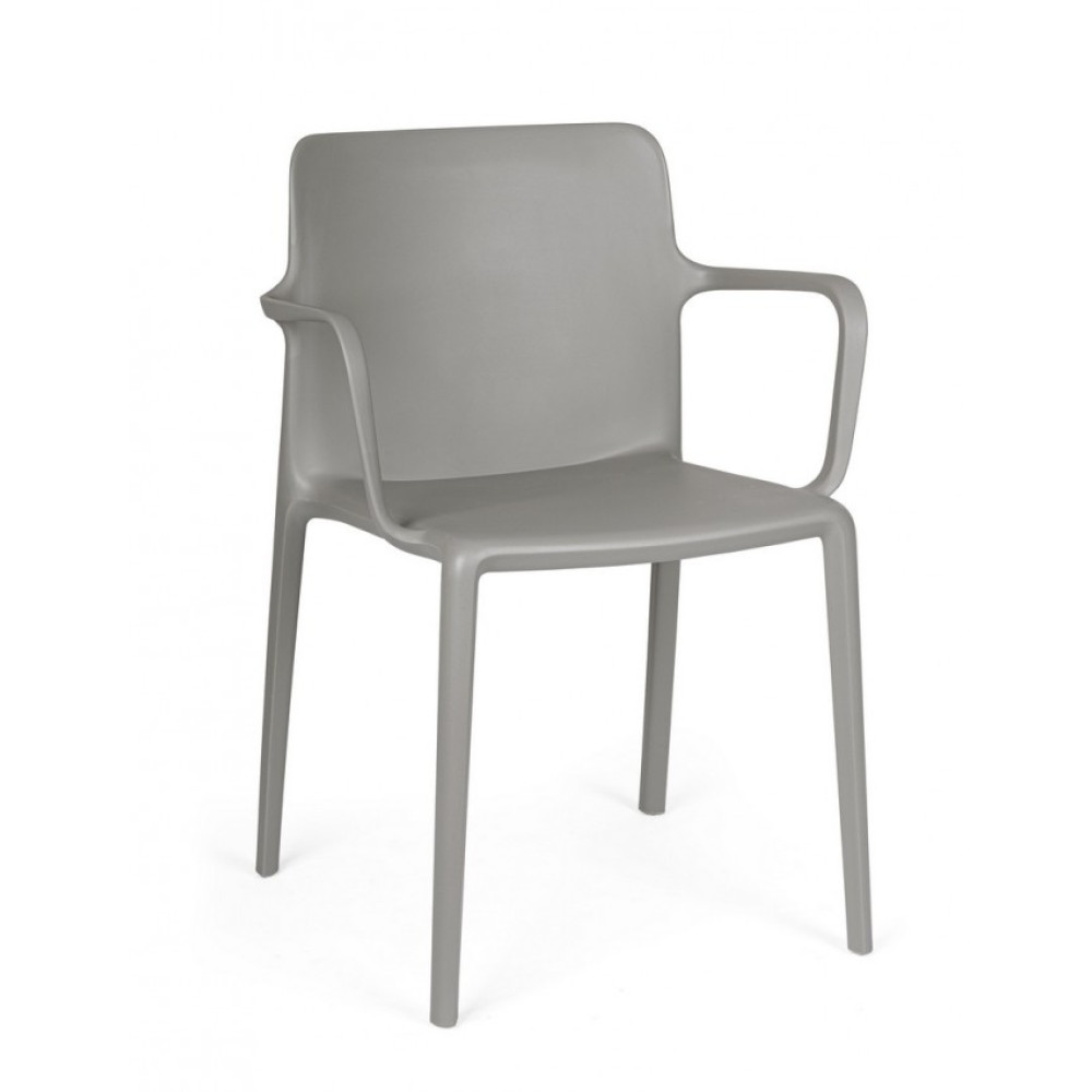 Yes КРІСЛО CHLORIS GREY W-ПІДЛОКИТНИК