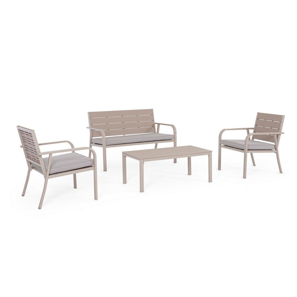 Yes Комплект диванів SARITA TAUPE 4 шт., з подушками