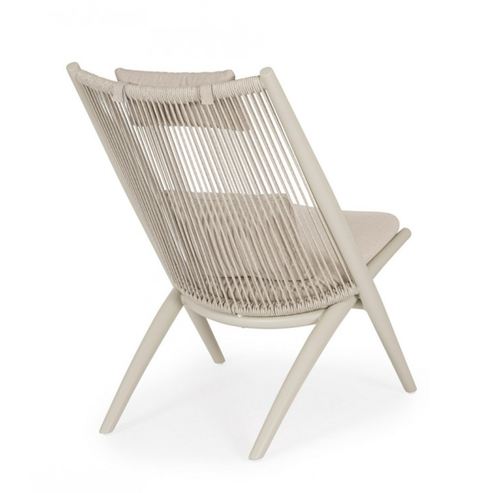 Bizzotto ALOHA SANDSHELL LOUNGE КРІСЛО W-C