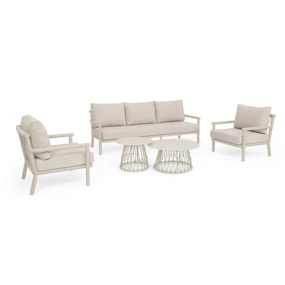 Homemotion Комплект з 5 диванів Lanai кольору верблюжого піску