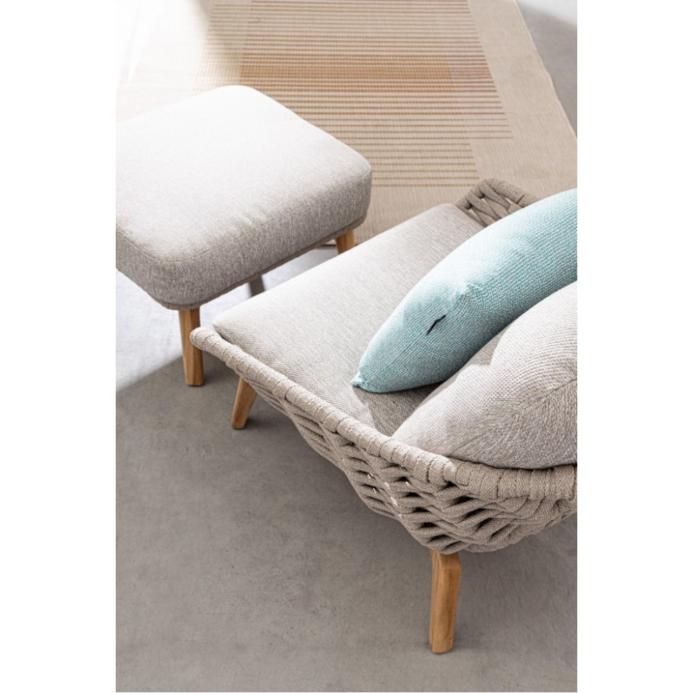 Homemotion TAMIRES БЕЖЕВЕ КРІСЛО W-CUSH Homemotion TAMIRES БЕЖЕВЕ КРІСЛО W-CUSH