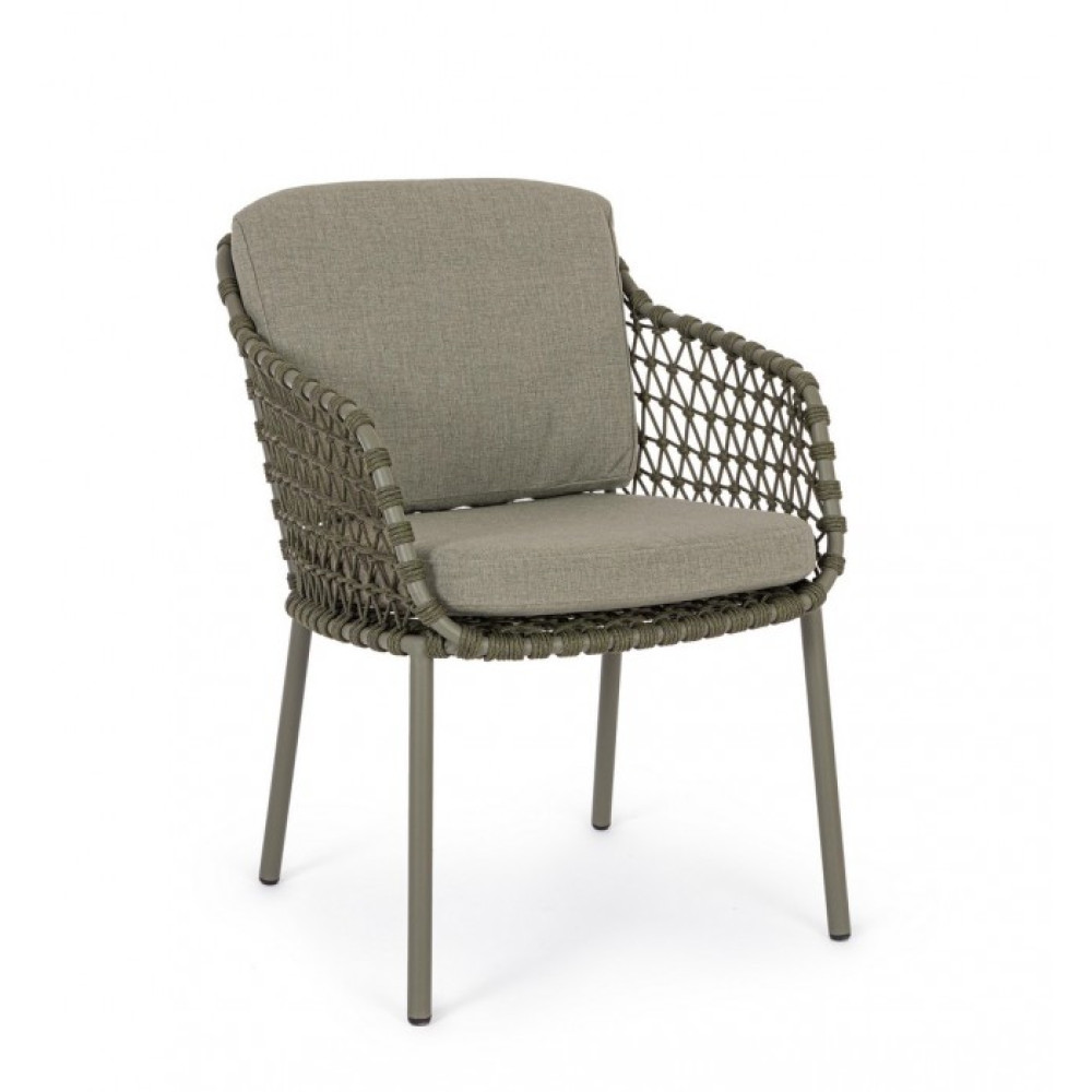 Homemotion КРІСЛО IVISSA GREEN W-ПІДЛІКТНИК W-CUSH