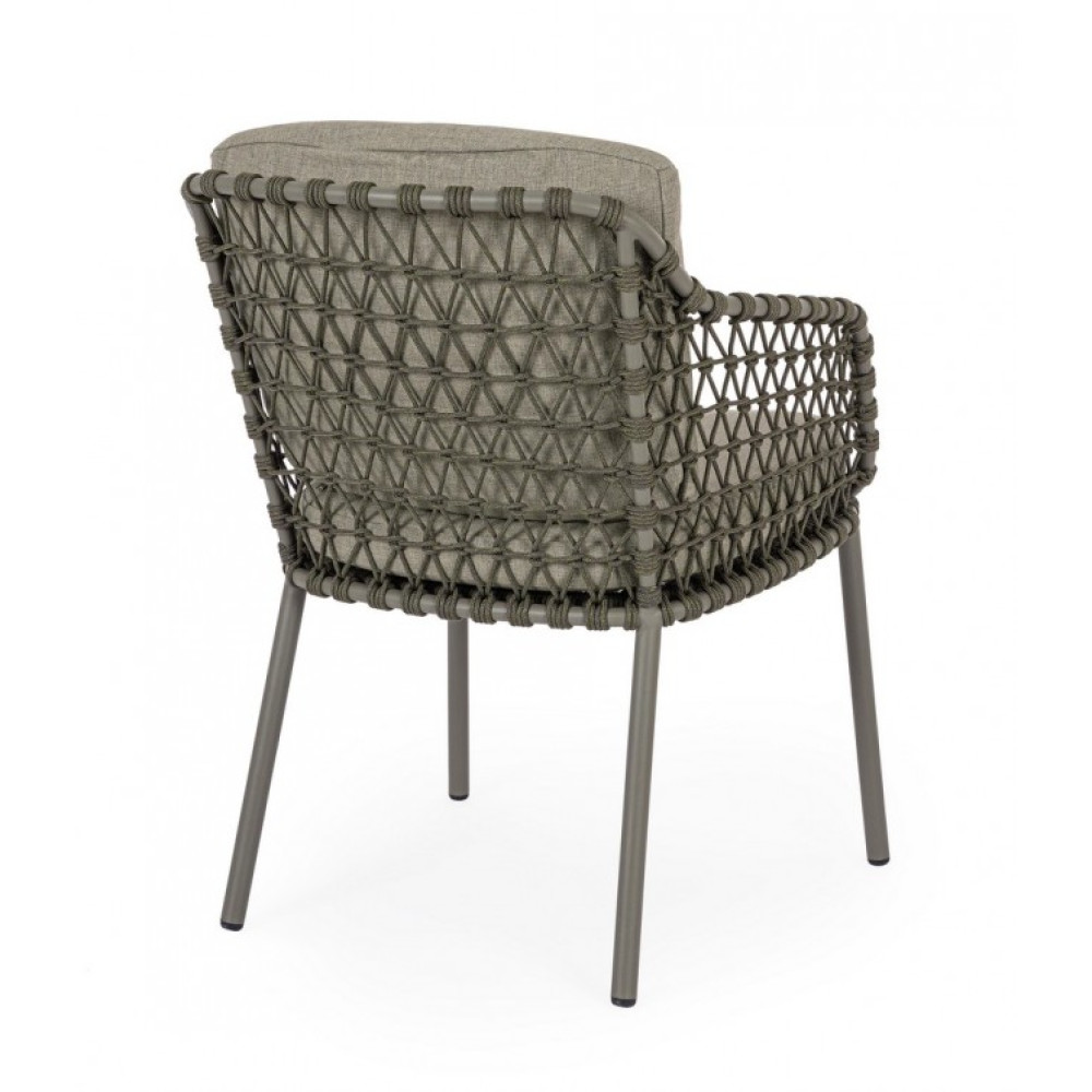 Homemotion КРІСЛО IVISSA GREEN W-ПІДЛІКТНИК W-CUSH