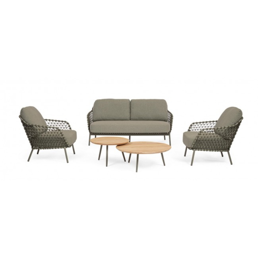 Homemotion КРІСЛО IVISSA GREEN W-CUSH Homemotion КРІСЛО IVISSA GREEN W-CUSH