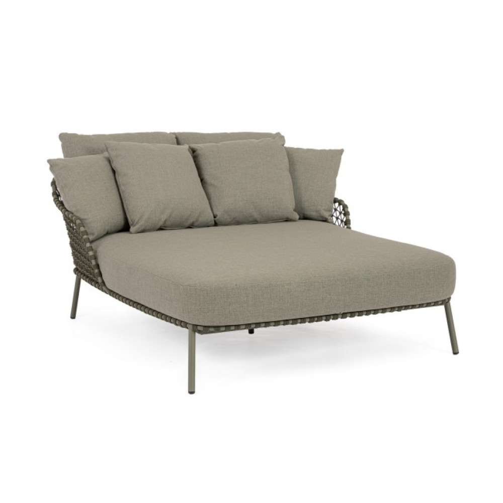 Homemotion IVISSA GREEN DAYBED 2 SEATS W-CUSH