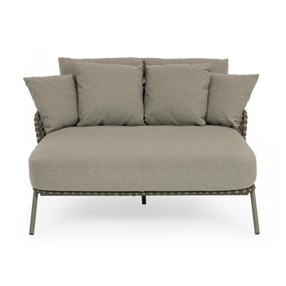 Homemotion IVISSA GREEN DAYBED 2 SEATS W-CUSH