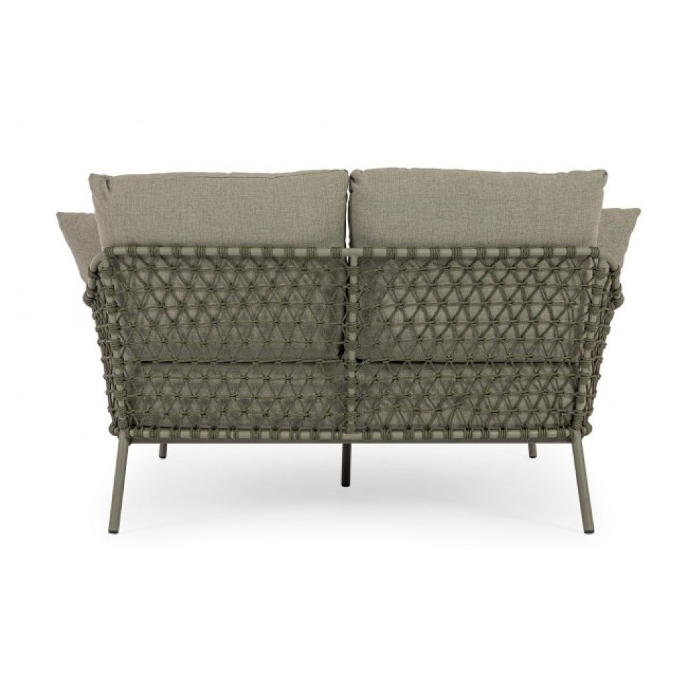 Homemotion IVISSA GREEN DAYBED 2 SEATS W-CUSH Homemotion IVISSA GREEN DAYBED 2 SEATS W-CUSH