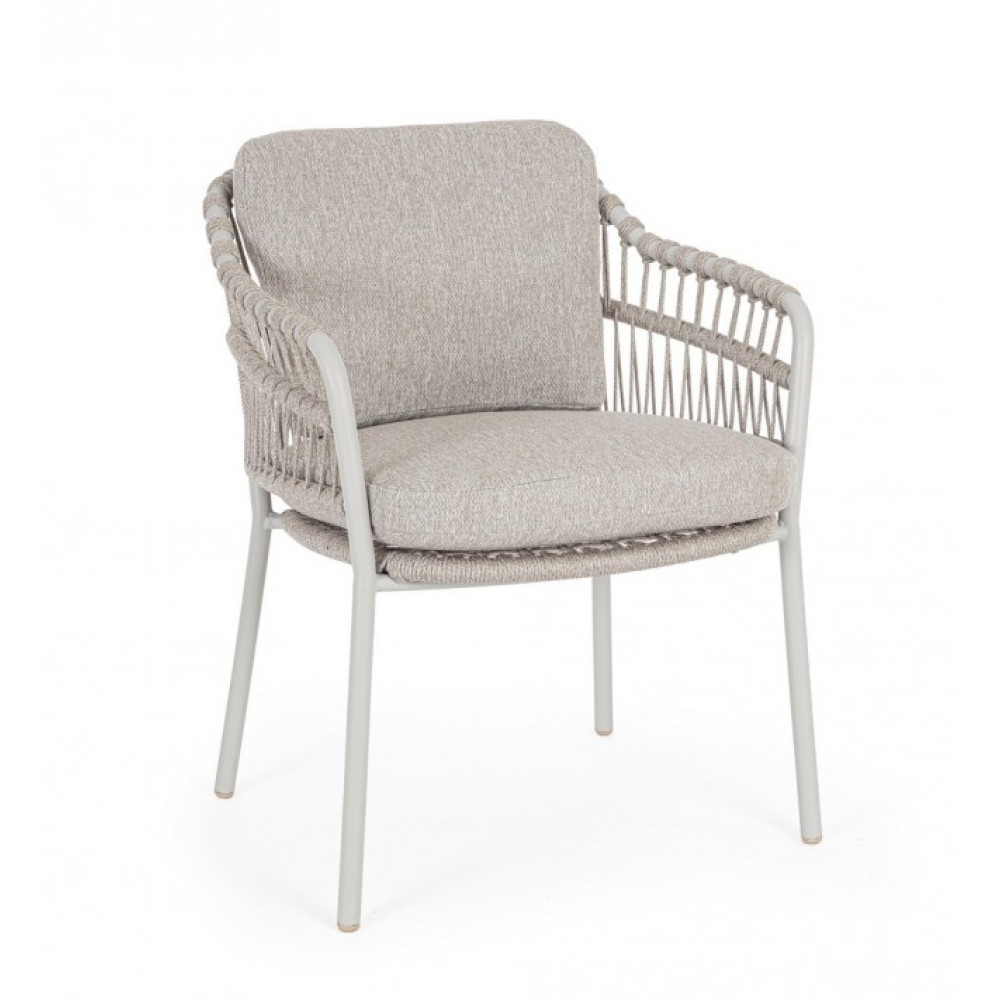 Homemotion TALAIA FROSTY CHAIR W-PREST W-CUSH