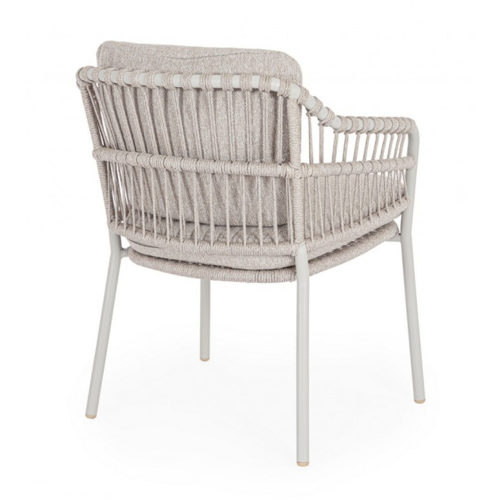 Homemotion TALAIA FROSTY CHAIR W-PREST W-CUSH