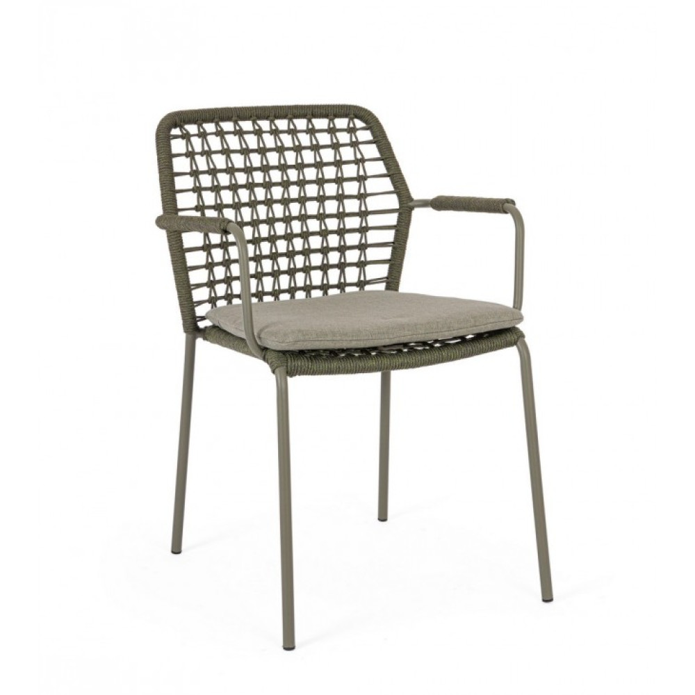 Homemotion КРІСЛО CANAR GREEN W-ПІДЛІКТНИК W-CUSH