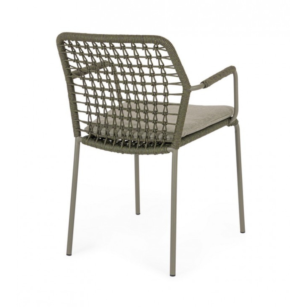 Homemotion КРІСЛО CANAR GREEN W-ПІДЛІКТНИК W-CUSH