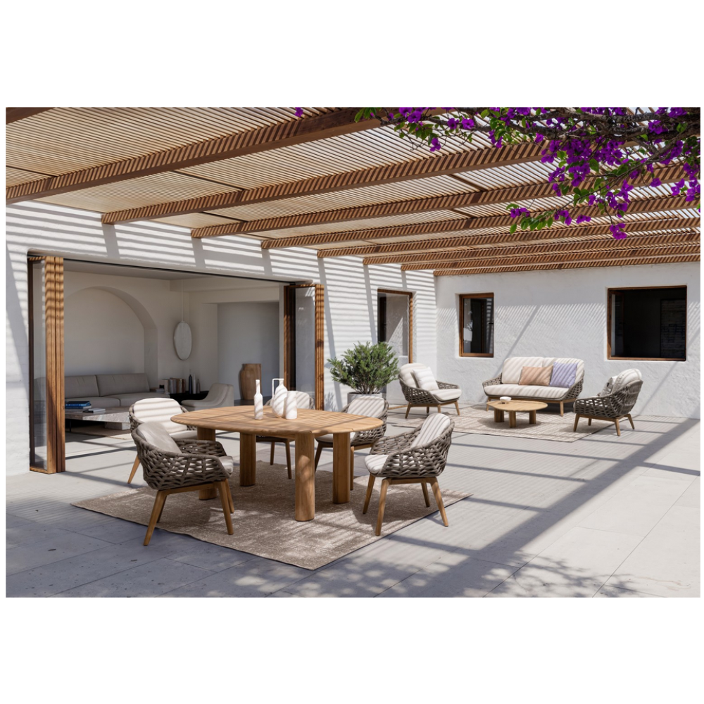 Homemotion Крісло TAMIRES BOUCLE з подушкою Homemotion Крісло TAMIRES BOUCLE з подушкою