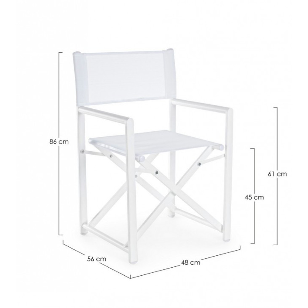 Bizzotto РЕЖИСЕРСЬКЕ КРІСЛО ТЕЙЛОРА ВАЙТА