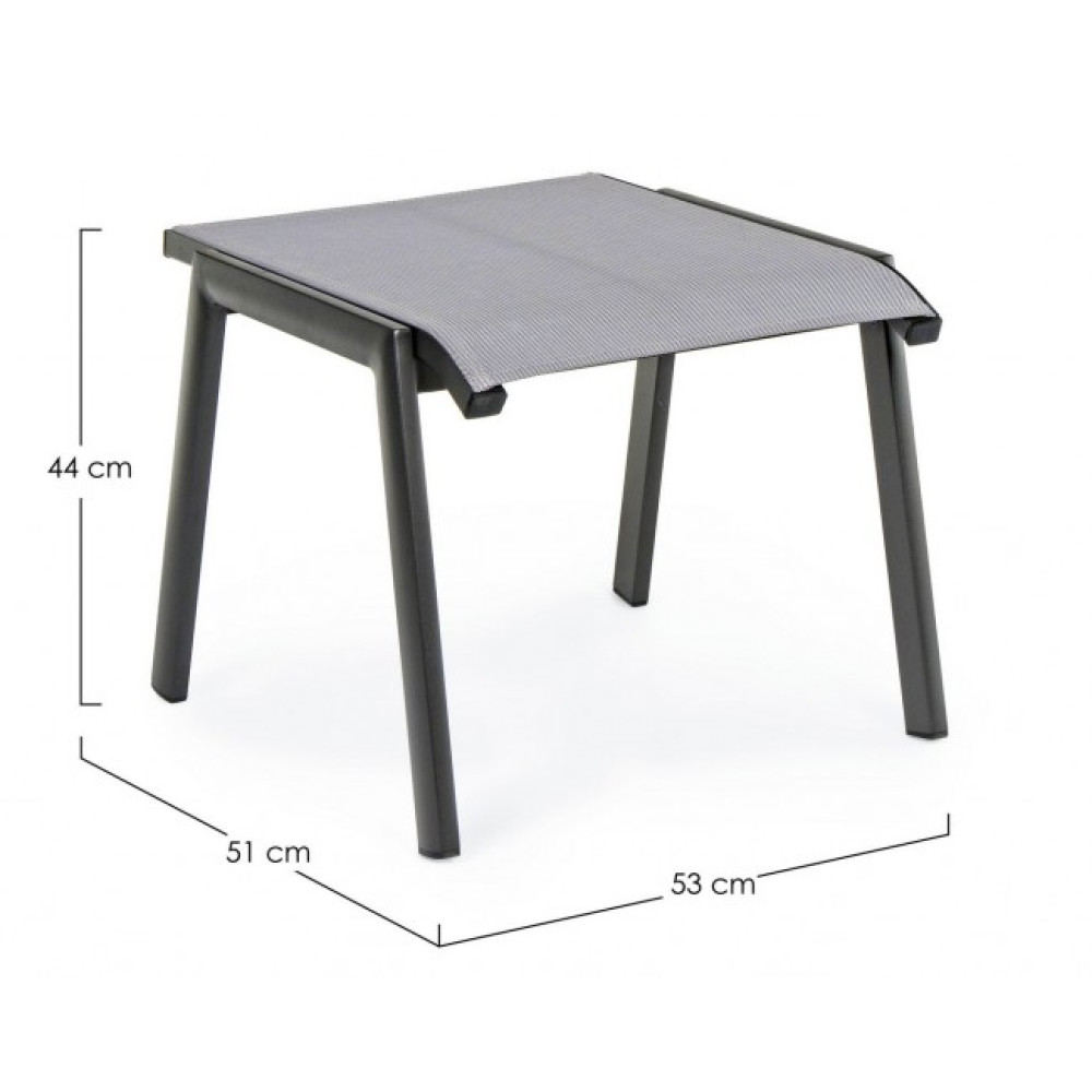 Bizzotto ПІДНІЖКА CRUISE CHARCOAL GK52