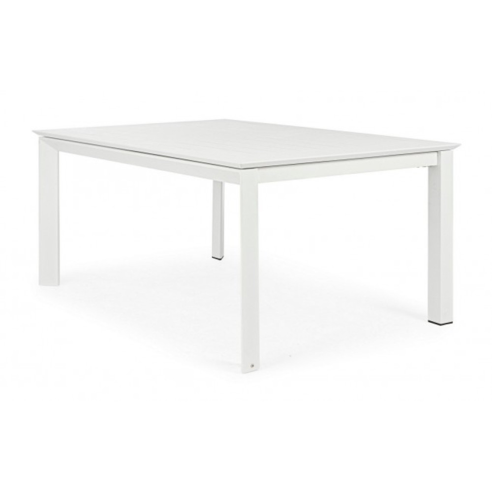 Bizzotto KONNOR WHITE CX21 ДОВ.СТІЛ 160X110/160 Bizzotto KONNOR WHITE CX21 ДОВ.СТІЛ 160X110/160