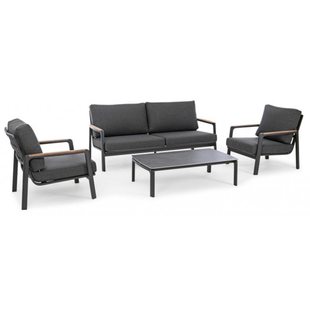 Homemotion JALISCO CHARCOAL WG21 КРІСЛО W-CUSH