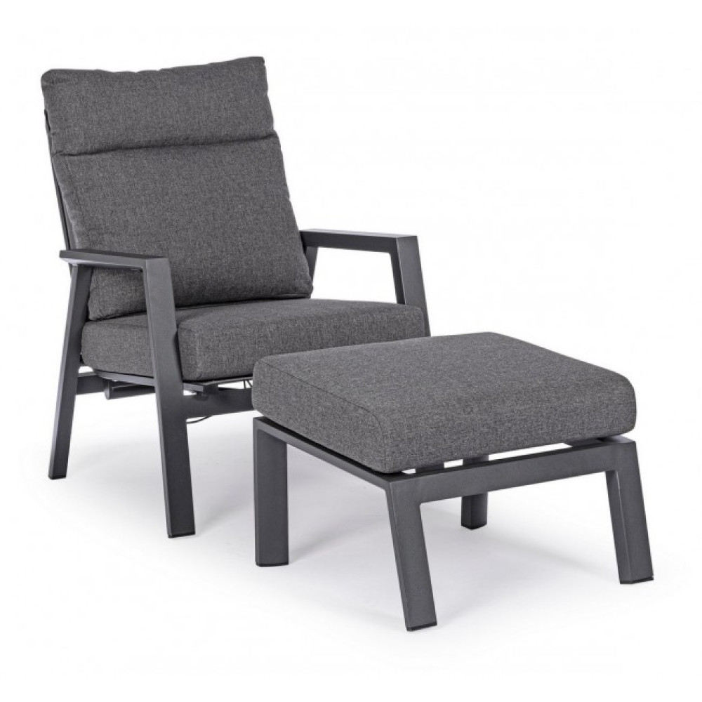 Bizzotto KLEDI CHARC JX55 ОТТОМАНСЬКА W-ПОДУШКА