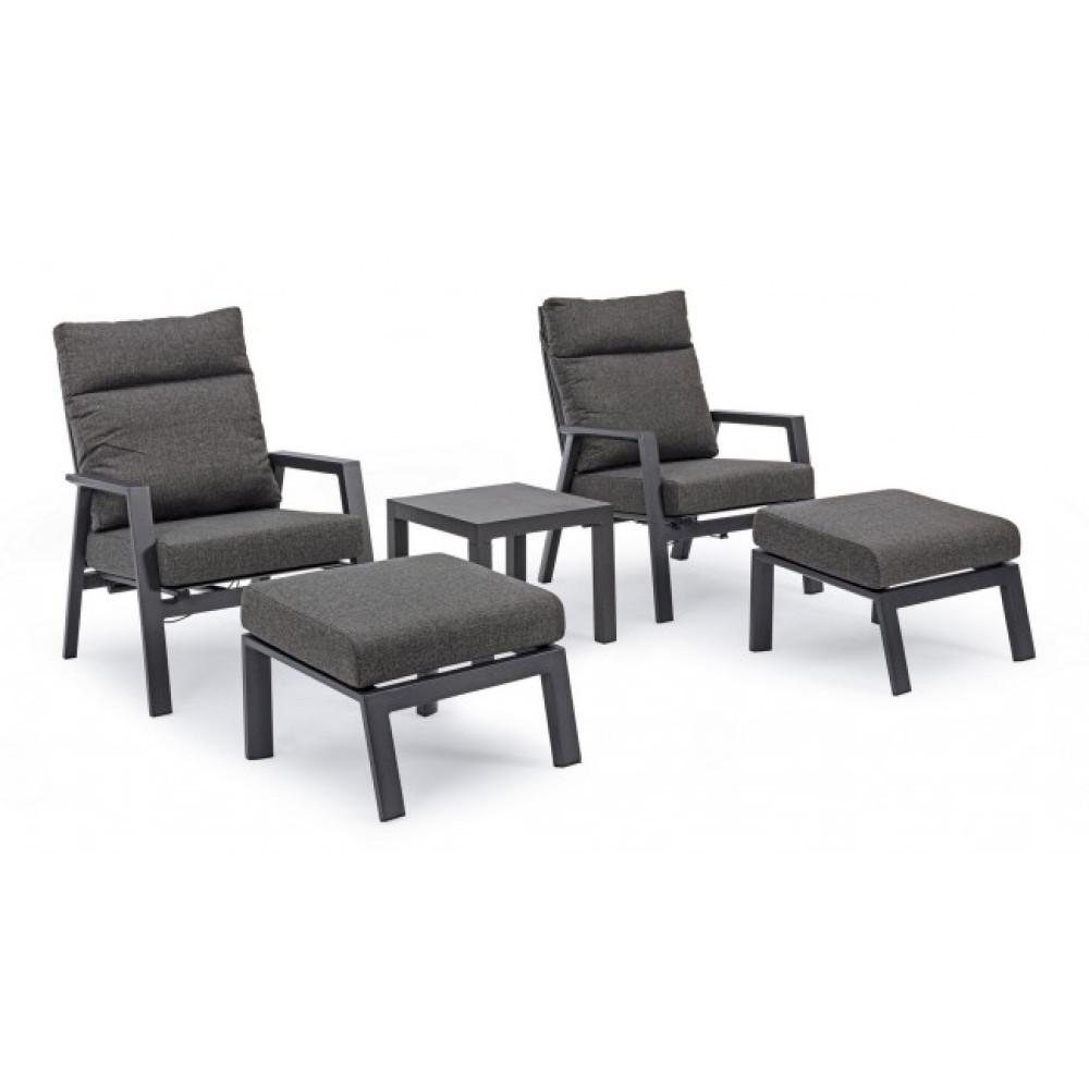 Bizzotto KLEDI CHARC JX55 СТОЛ КАВОВИЙ 50X50