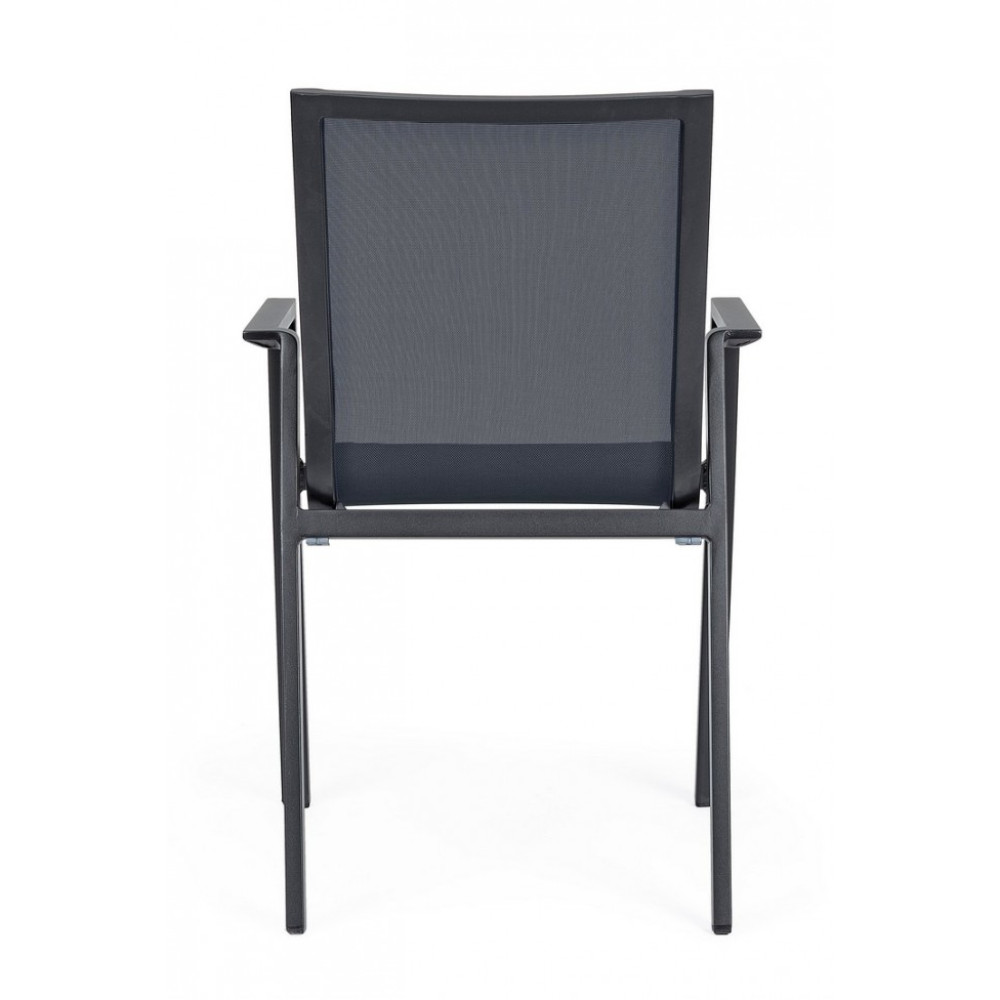 Bizzotto KRION CHARC JX55 КРІСЛО W-ПІДЛІКТНИКИ Bizzotto KRION CHARC JX55 КРІСЛО W-ПІДЛІКТНИКИ