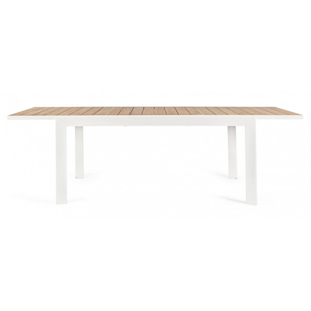 Bizzotto BELMAR WHITE YK11 ДОВ.СТІЛ 160-240X100 Bizzotto BELMAR WHITE YK11 ДОВ.СТІЛ 160-240X100