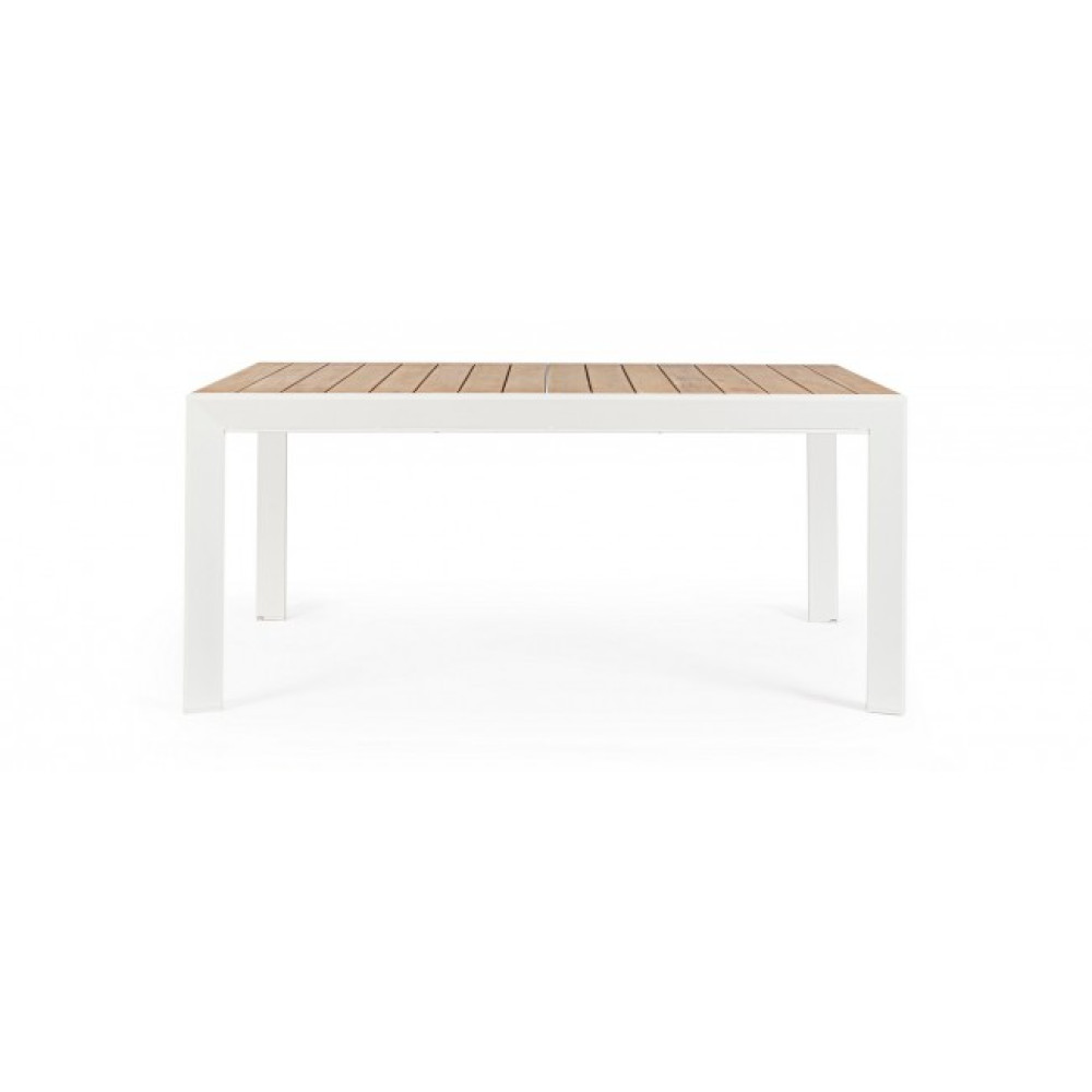 Bizzotto BELMAR WHITE YK11 ДОВ.СТІЛ 160-240X100 Bizzotto BELMAR WHITE YK11 ДОВ.СТІЛ 160-240X100