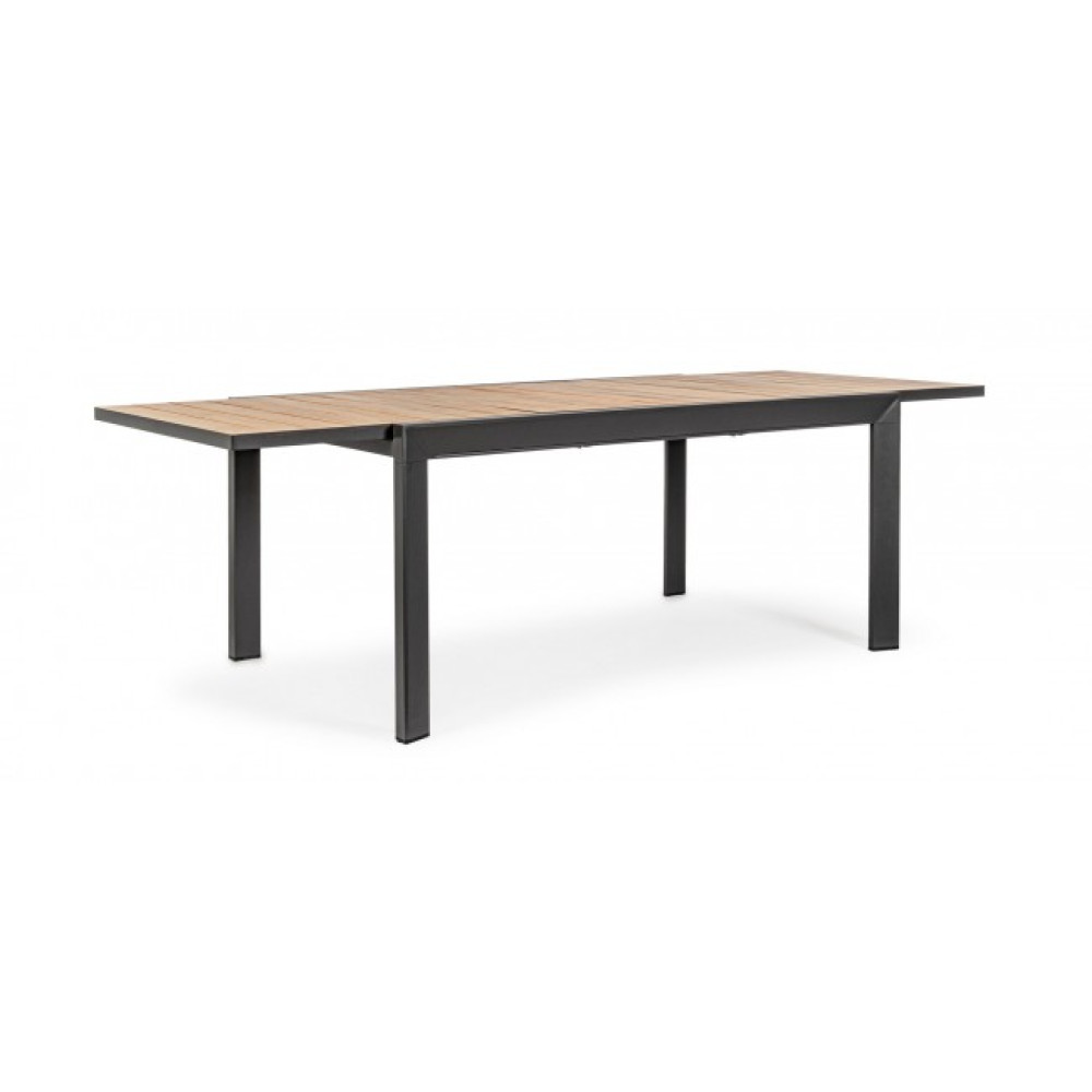 Bizzotto BELMAR NAT/CHA.YK13 EX.TABLE 160-240X100
