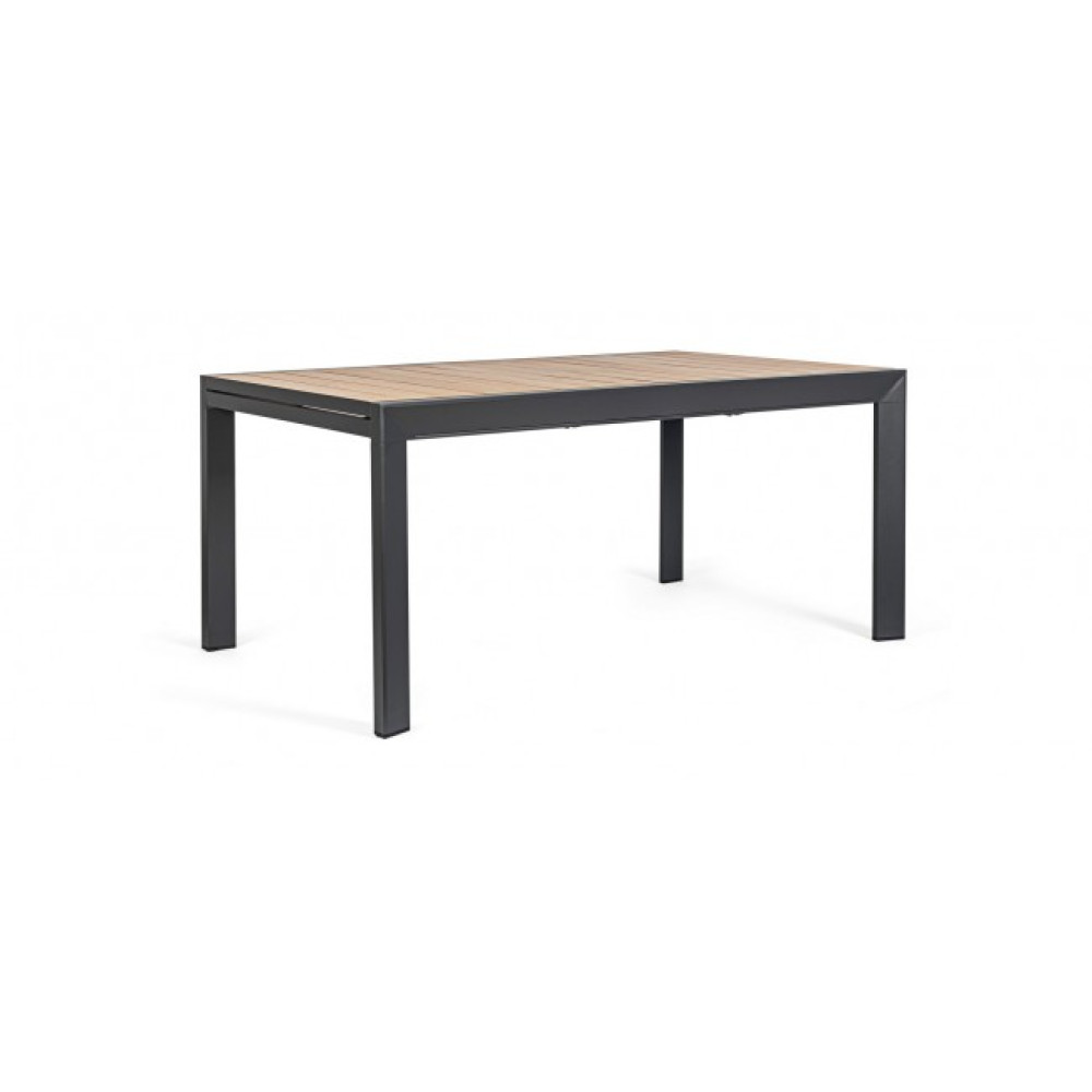 Bizzotto BELMAR NAT/CHA.YK13 EX.TABLE 160-240X100