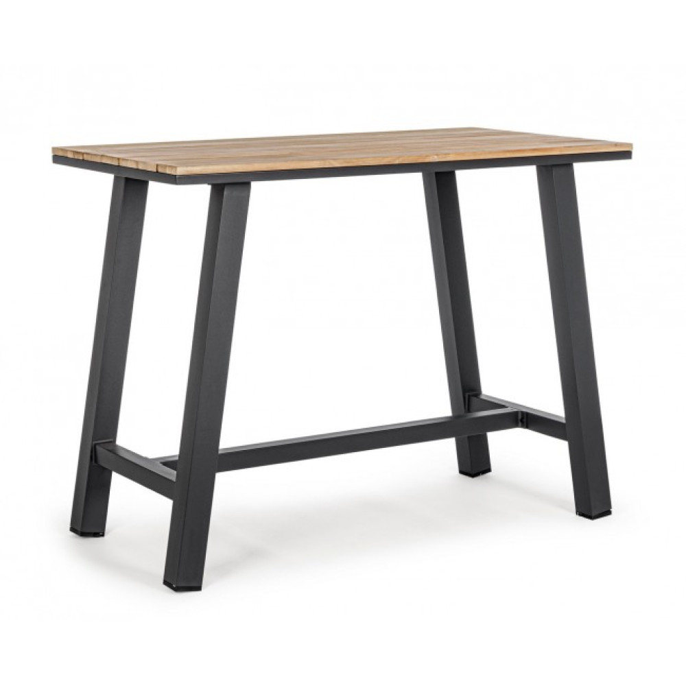 Bizzotto СТІЛ БАРНИЙ SKIPPER NAT/CHARC.YK13 131X73