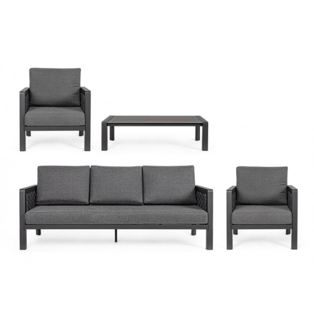 Homemotion OTAVIO CHARCOAL WG21 ДИВАН SET4 W-CUSH. Homemotion OTAVIO CHARCOAL WG21 ДИВАН SET4 W-CUSH.