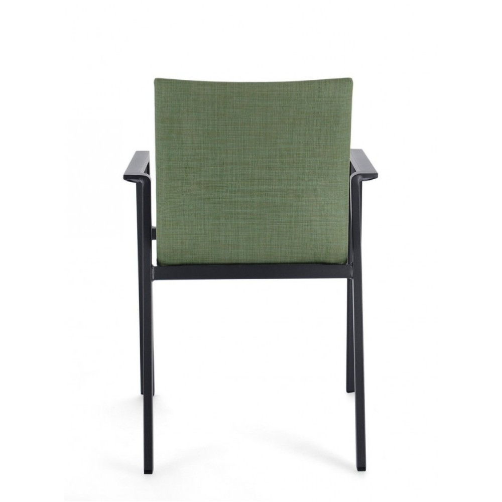 Bizzotto ODEON CHARC-OLIVE JX55 КРІСЛО W-ПІДЛІКТНИКИ Bizzotto ODEON CHARC-OLIVE JX55 КРІСЛО W-ПІДЛІКТНИКИ