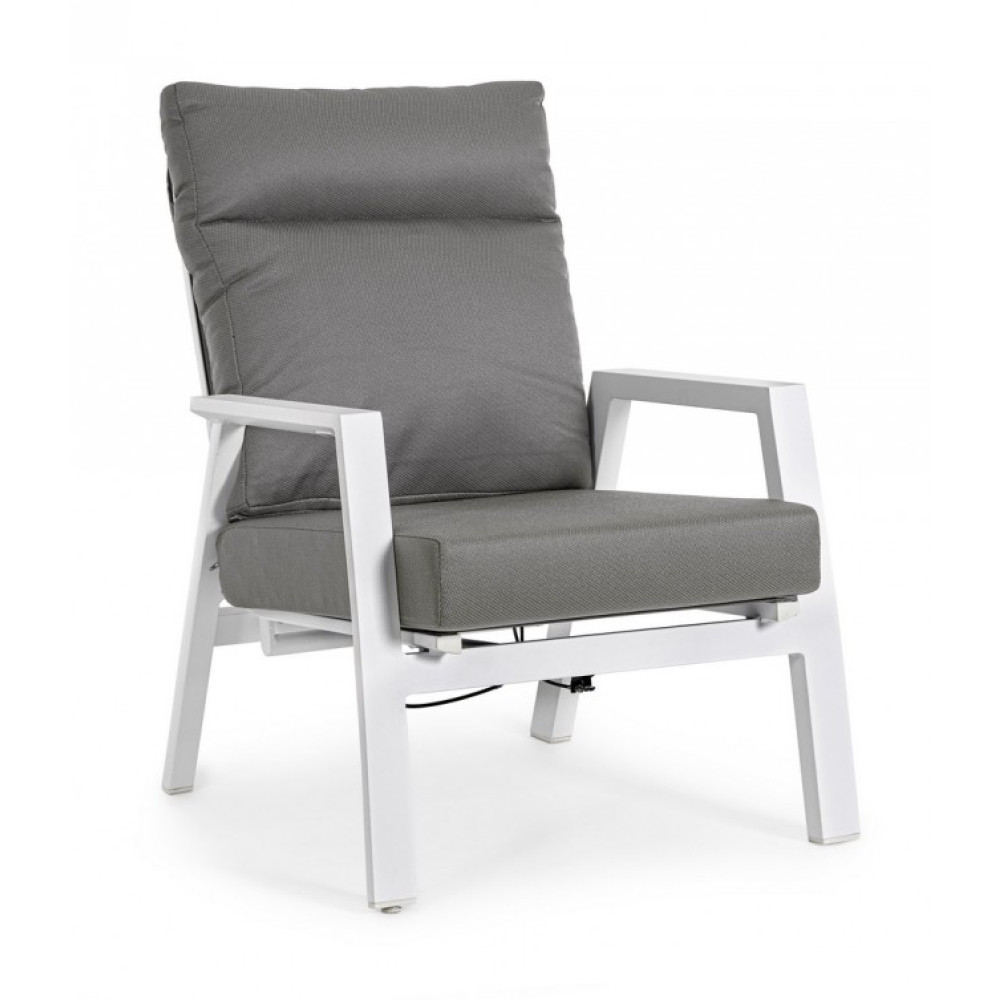 Bizzotto KLEDI WHITE JX11 RECL.КРІСЛО W-CUSH