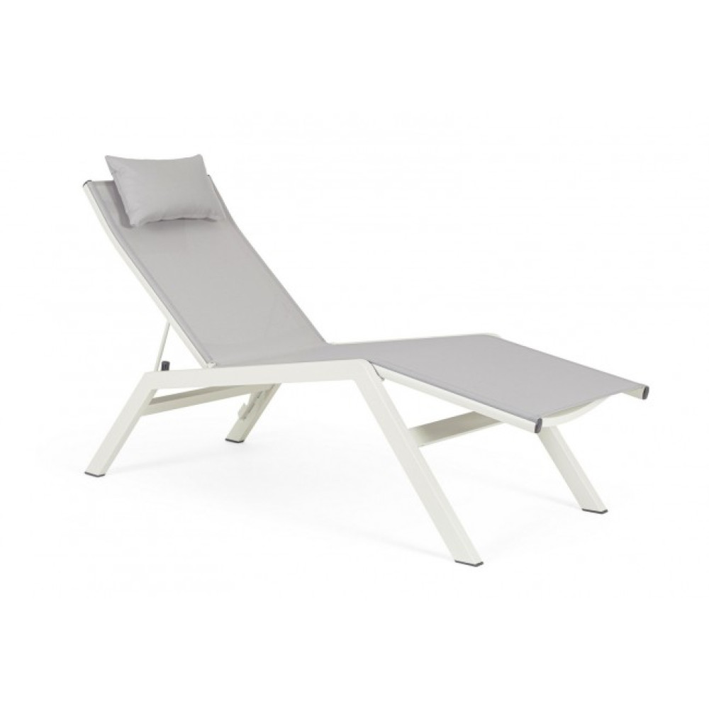 Bizzotto KRION LUNAR ШЕЗЛОНГ W-ПІДГОЛОВНИК